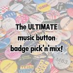Indie / 90s / band / music 25mm pin button badges - ANY 5 - £5.99 - FREE UK P&P!