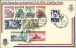 WWII Poland Govt in Exile 1941 First Day Cover FDC Polish Forces Field Post Stam
