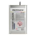 Protouch Standard Cellulose Thinner For Car Paint Lacquers Primers - 5 Litre