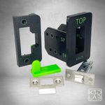 Tubular Latch Lock Jig 60x25mm Router Template