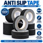 Anti Slip Tape Black Non Slip High Grip Adhesive Safety Flooring Sticky Backed 