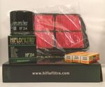 Service Kit Fits TRIUMPH TIGER 800 (2011 to 2020) Filters and 3 x Spark Plugs