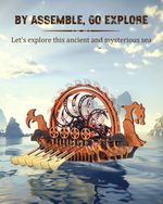 ROKR Dragon-Boat Electric Mechanical 3D Wooden Puzzle with Motor LED Xmas Gifts