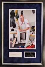 ANDREW "FREDDIE" FLINTOFF SIGNED MONTAGE