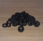 Trade Pack 50 Dinky Toys Smooth 15mm O/D Reproduction Tyres Cars, Vans, Buses