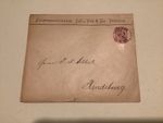 Germany ltzehoe 1879 to Rendsburg postal cover  Ref A750