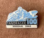 2003 TANDRAGEE 100 ROAD RACE-Pin Badge-Marshal