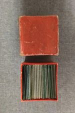 Box of 25 Vintage Individual Film Negative Sleeves in Storage Box