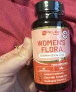 Prowise Women's Flora Food Supplement Cranberry Chlorella Fenugreek 60 Capsules