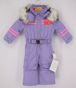 POIVRE BLANC GIRLS MINI TESSA OVERAL SKI SUITS WINTER 18M LILAC RRP £265 IB