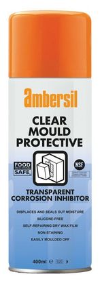 Ambersil 31547 Wax Anti-Corrosion Film - Clear Mould Protective 400Ml 3 Pack