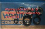 2 pieces bearings 018386+V-seals REBUILD KIT for Waring cb6 cb10 cb15 blender