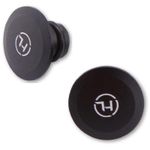 2x cover caps for M10 mirror thread Highsider CNC black