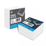 Memo Note Block 90mm x 90mm | Assorted Colours | Office Desk Notes