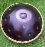 Tetra  Handpan PURPLE D Kurd  12 / 10 notes 440/432 Hz 22' Nitriding Steel GIFT