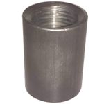 Black Steel Full Socket BSPP - Weldable