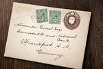 GB KGVI Mixed Franking Cover to Germany – Halfpenny Stamps & 1½d Stationery