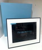 AURA DIGITAL PHOTO FRAME-AURA ASPEN INK/PAPER MAT-  12" WiFi PHOTO FRAME