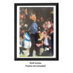 Jose Mourinho Hand Signed Iconic Celebration Photo Legend PSA Approved & COA