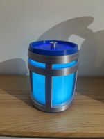 Fortnite glowing Chug Jug lantern with push operated LED light.