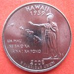 HAWAII    2008-D     B/UNC STATE QUARTER COIN