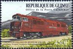BRITISH RAILWAYS BR Western Class 52 Locomotive Train MNH Stamp (1999 Guinea)