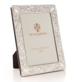 5x3,5"in Hallmarked Solid 925 Sterling Silver Photo Frame Wood Back 1019/9×13 UK