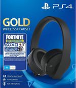 Gold PS4 Wireless Headset