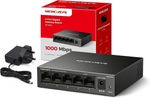 MERCUSYS MS105GP 5-Port Full Gigabit PoE+ Switch, Network Switch