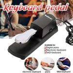 Universal Piano Damper Sustain Pedal for Electronic Keyboard Organ Synth Damper