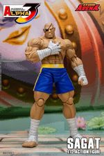 STORM COLLECTIBLES ARENA Street Fighter Alpha 3 Sagat 6" Scale Action Figure