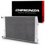 DIRENZA 40mm ALUMINIUM RADIATOR RAD FOR SEAT IBIZA 1.2 1.4 1.6 2.0 1.9 SDI TDI