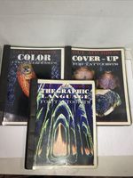 Vintage RARE Tattoo Booklets ,GUY AITCHISON, Set Of Three Seminar Booklets￼
