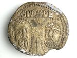 Medieval Lead Seal Papal Bulla, Pope John XXII (1316-1334)