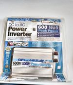Streetwize SWINV300 Power Inverter 300W 12V 240V 600W Peak DC To AC Converter
