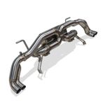 AVT AUDI R8 V8 2007-2012 Valved Silenced X-Pipe Cat Back Stainless Exhaust
