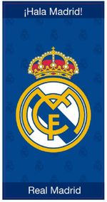 Real Madrid Beach Towel CF Hala 140 x 70cm Cotton Velour-Feel Football Club