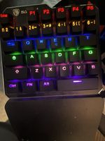 SADES TS-36 Revolver Single-Handed Gaming Keyboard RGB Illumination Ergonomic