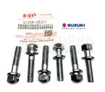 Genuine Suzuki GT380 GT550 GT750 6x Exhaust Bolts & Washers 01254-08357 -- J28