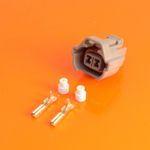 Denso High Tag Slot Fuel Injector Nippon Type Connector Kit Terminals & Seals