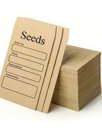 20pc Seed Packets Envelopes Self Sealing Kraft Small Seed Saving Envelopes