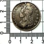 X529: 1699 Scottish Silver Jacobite Medal: J.II & Prince James - MI(i) 202/516