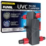 Fluval UVC In-Line UV Clarifier Clear Water Greenwater Aquarium Fish Tank