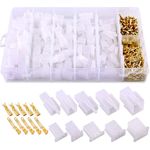 Swpeet 580Pcs 2.8MM Automotive Electrical Wire Connectors Kit, 2.8mm 2 3 4 6 9