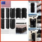 Timtin 8 Pack Dock Bumper 8"x16" Black