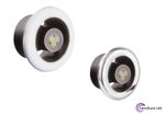 LEDSL Chrome or White Grille Light LED Driver Bathroom Shower for Extractor Fan