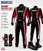 Go Kart Racing Suit CIK/FIA Level 2 Approved | Includes Gloves & Shoes
