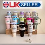 40oz Large capacity Ice Cup Car Cup Straw Cup Birthday Gift UK World Cup
