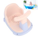 .Baby Bath Seat Lightweight Secure Suction Cups Plastic Bath Seat For Infants