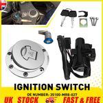 Ignition Switch Lock Fuel Gas Cap & Key Set Fits Honda CBR600F F2 F3 1991-1998